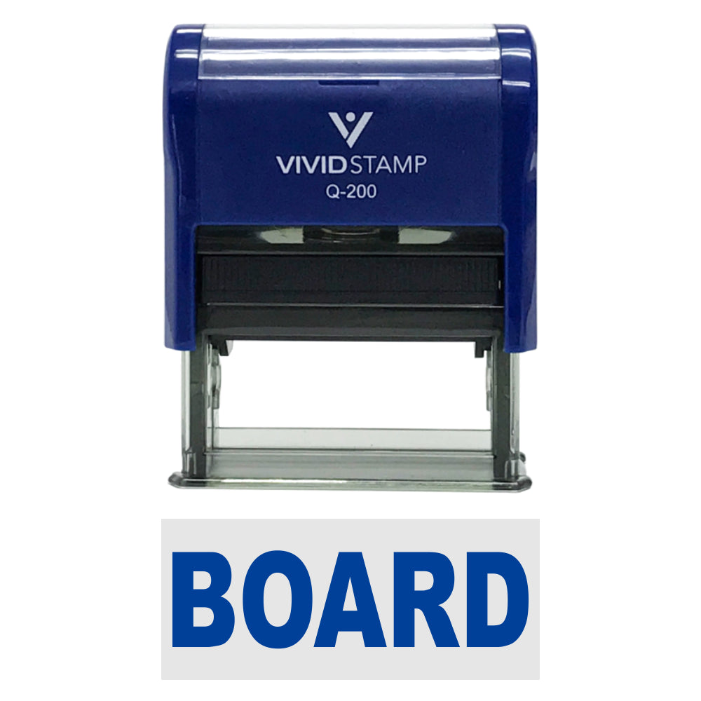 Board Self-Inking Office Rubber Stamp