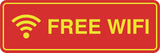 Signs ByLITA Standard Free WiFi Sign