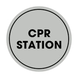Signs ByLITA Circle CPR Station Sign