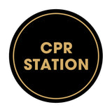 Signs ByLITA Circle CPR Station Sign