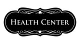 Signs ByLITA Designer Health Center Sign