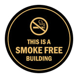 Signs ByLITA Circle This is a smoke free building Sign