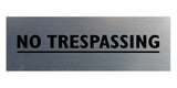 Signs ByLITA Basic No Trespassing Sign