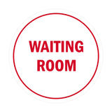 Signs ByLITA Circle Waiting Room Sign
