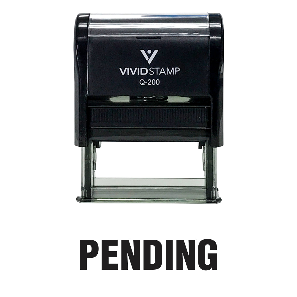 Pending Self Inking Rubber Stamp
