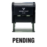 Pending Self Inking Rubber Stamp