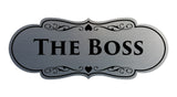 Signs ByLITA Designer The Boss Sign