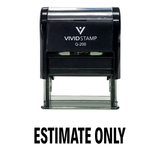 Estimate Only Self Inking Rubber Stamp