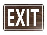 Signs ByLITA Classic Framed Exit Sign
