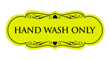 Signs ByLITA Designer Hand Wash Only Sign