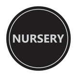 Signs ByLITA Circle Nursery Sign