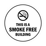 Signs ByLITA Circle This is a smoke free building Sign