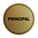 Signs ByLITA Circle Principal Sign