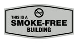 Signs ByLITA Fancy This Is A Smoke Free Building Sign