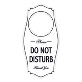 Please DO NOT DISTURB Door Hanger