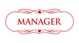 Signs ByLITA Designer Manager Sign