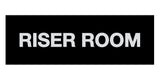 Signs ByLITA Basic Riser Room Sign