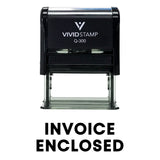 Invoice Enclosed Self Inking Rubber Stamp