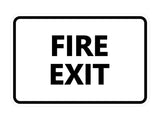 Signs ByLITA Classic Fire Exit Sign