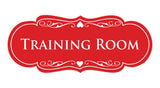Signs ByLITA Designer Training Room Sign
