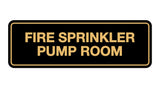 Signs ByLITA Standard Fire Sprinkler Pump Room Sign