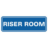 Riser Room Door / Wall Sign