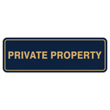 Standard Private Property Sign