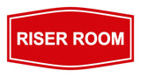 Signs ByLITA Fancy Riser Room Sign