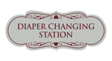 Signs ByLITA Designer Diaper Changing Station Sign