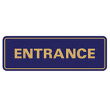 Basic ENTRANCE Door / Wall Sign