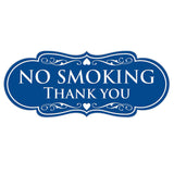 Designer NO SMOKING Thank You Sign