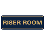 Riser Room Door / Wall Sign
