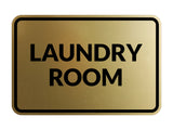 Signs ByLITA Classic Framed Laundry Room
