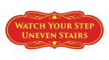 Signs ByLITA Designer Watch Your Step Uneven Stairs