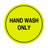 Signs ByLITA Circle Hand Wash Only Sign