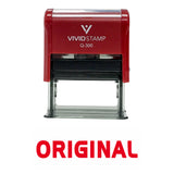 Original Self Inking Rubber Stamp