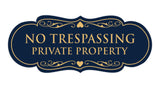 Signs ByLITA Designer No Trespassing Private Property Sign