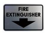 Signs ByLITA Classic Framed Fire Extinguisher