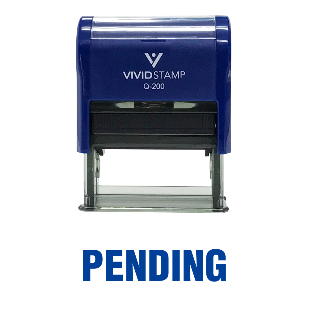 Pending Self Inking Rubber Stamp