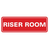 Riser Room Door / Wall Sign