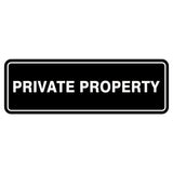 Standard Private Property Sign