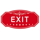EXIT Victorian Door / Wall Sign