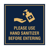 Square Please Use Hand Sanitizer Before Entering Sign