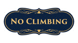 Signs ByLITA Designer No Climbing Sign