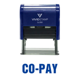 Co-Pay Self Inking Rubber Stamp