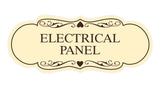 Signs ByLITA Designer Electrical Panel Sign