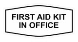 Signs ByLITA Fancy First Aid Kit in Office Sign