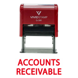 ACCOUNTS RECEIVABLE Self Inking Rubber Stamp