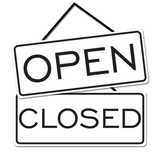Open Closed Sign