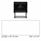 Vivid Self-Inking Custom Address Rubber Stamp - (Max 5 Lines) (X-Large)